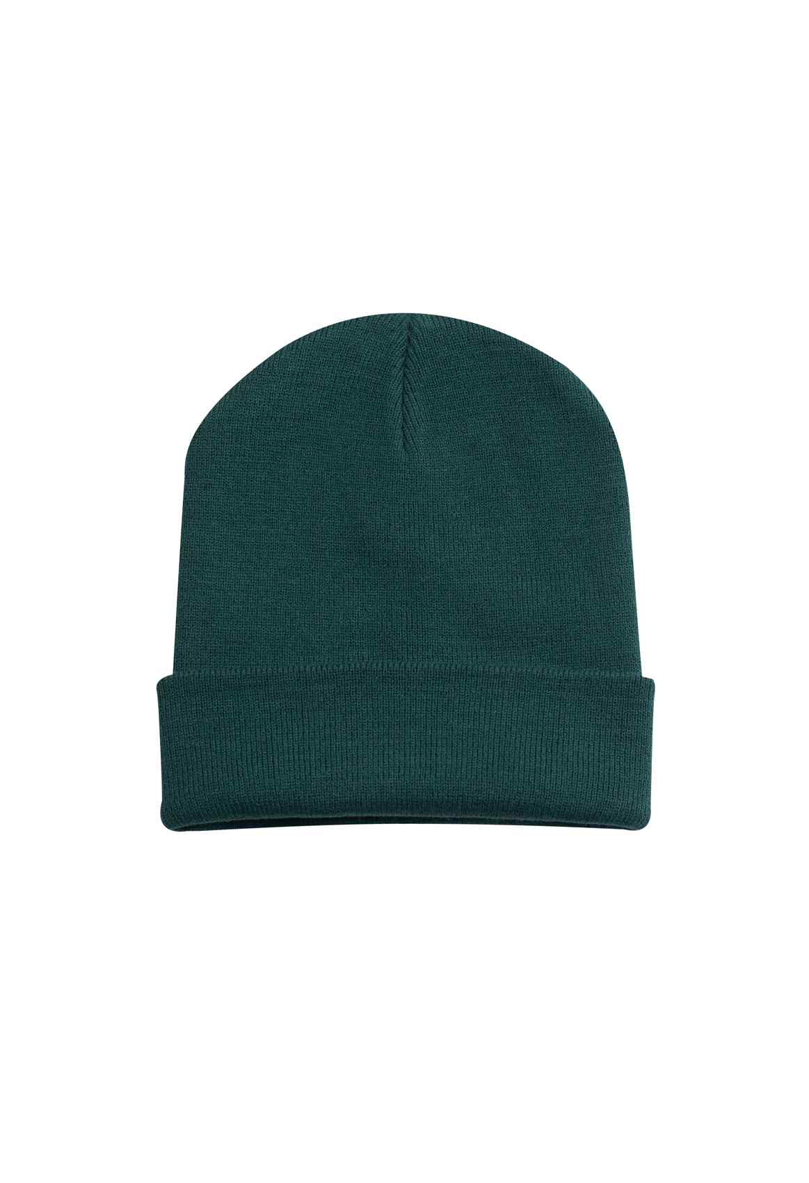 Heavweight Cuffed Beanies - Bottle Green