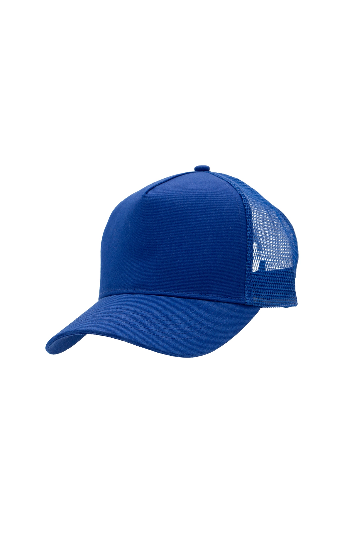 Snapback Trucker Cap - Royal/Royal