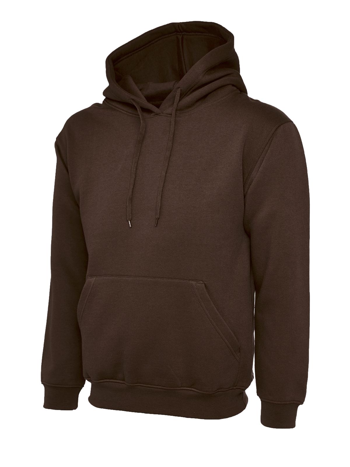 Classic Hooded Sweatshirt - Brown