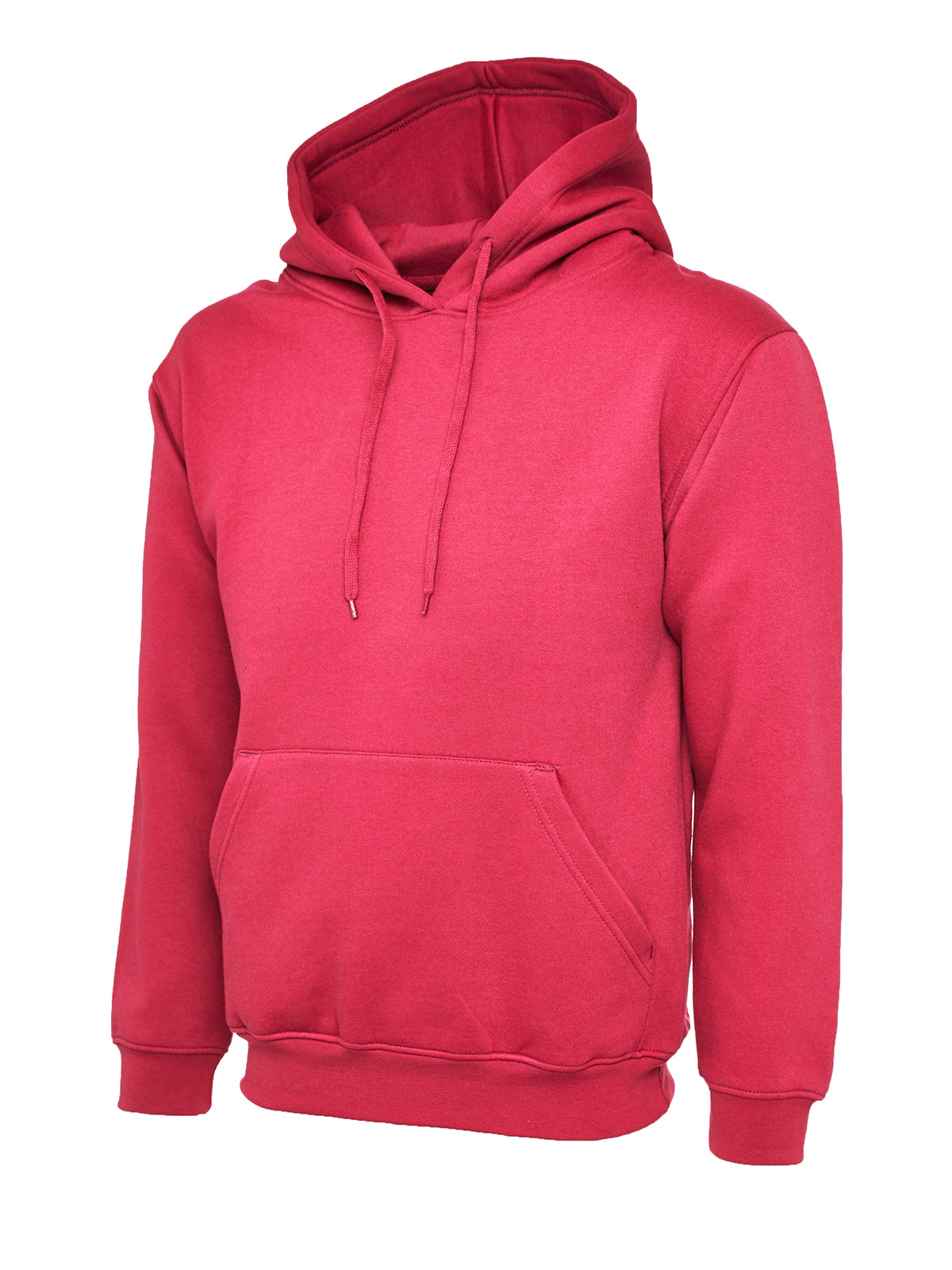 Classic Hooded Sweatshirt - Hot Pink