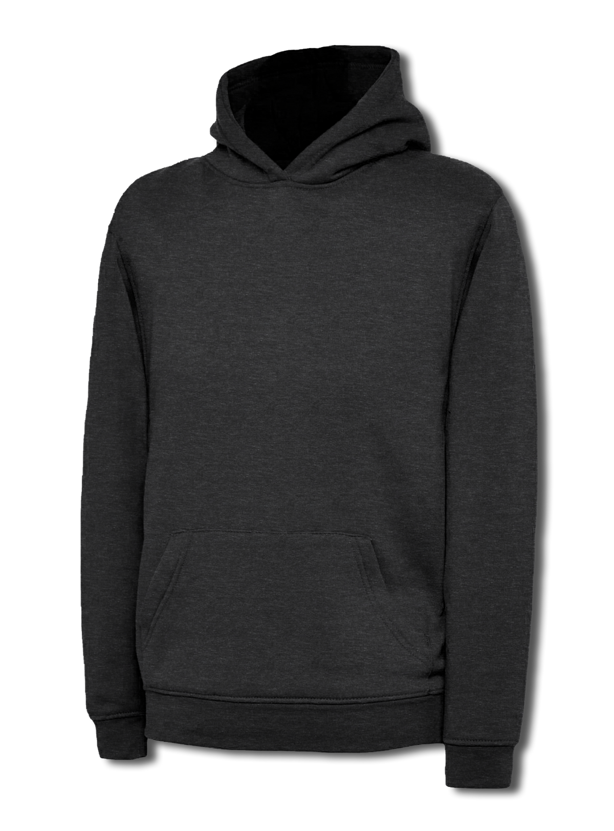 Childrens Hooded Sweatshirt - Charcoal