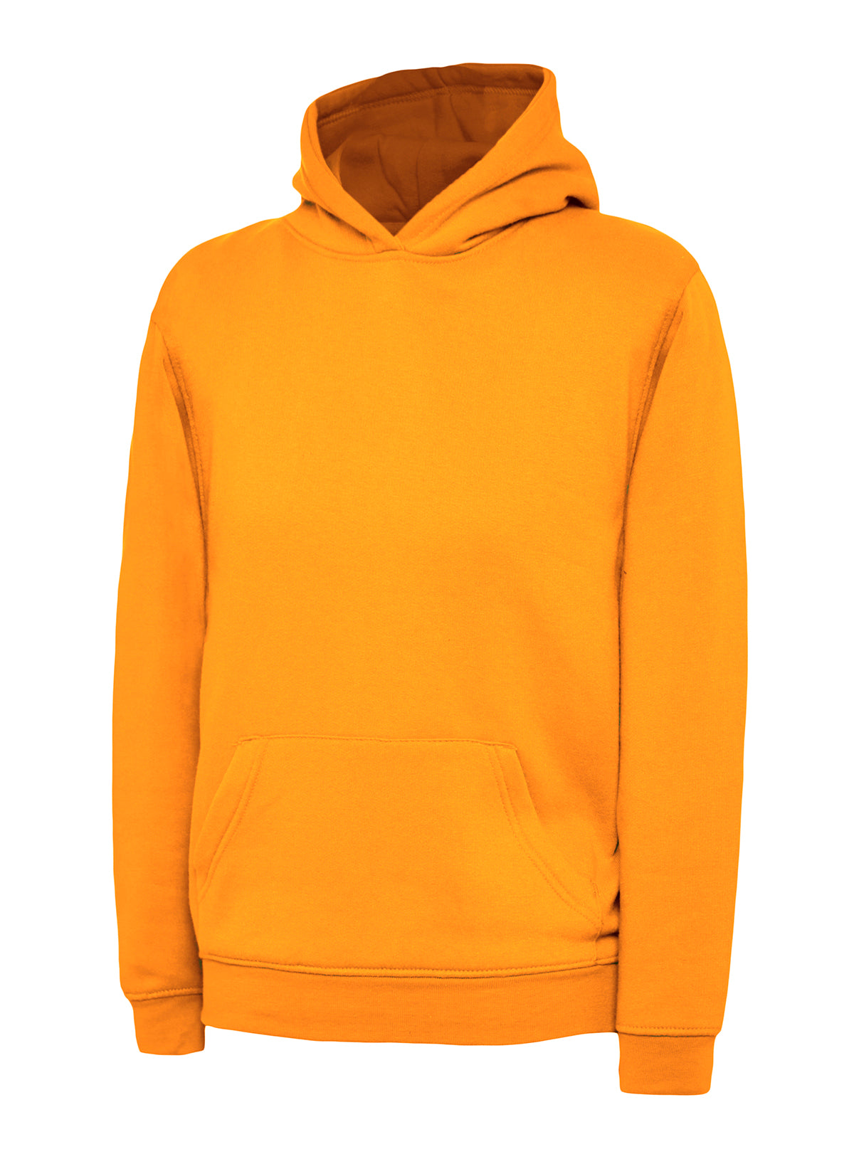Childrens Hooded Sweatshirt - Orange