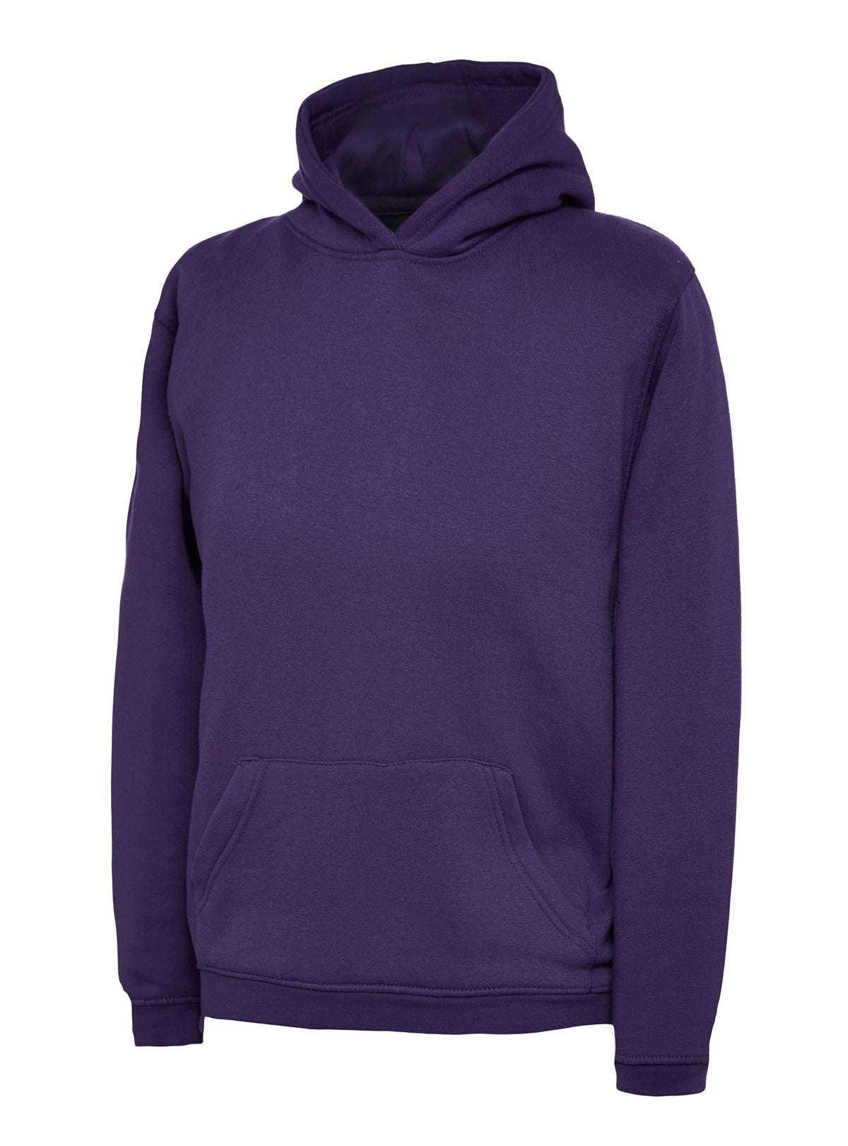 Childrens Hooded Sweatshirt - Purple
