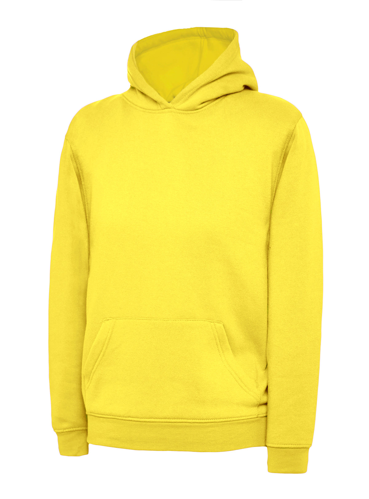 Childrens Hooded Sweatshirt - Yellow