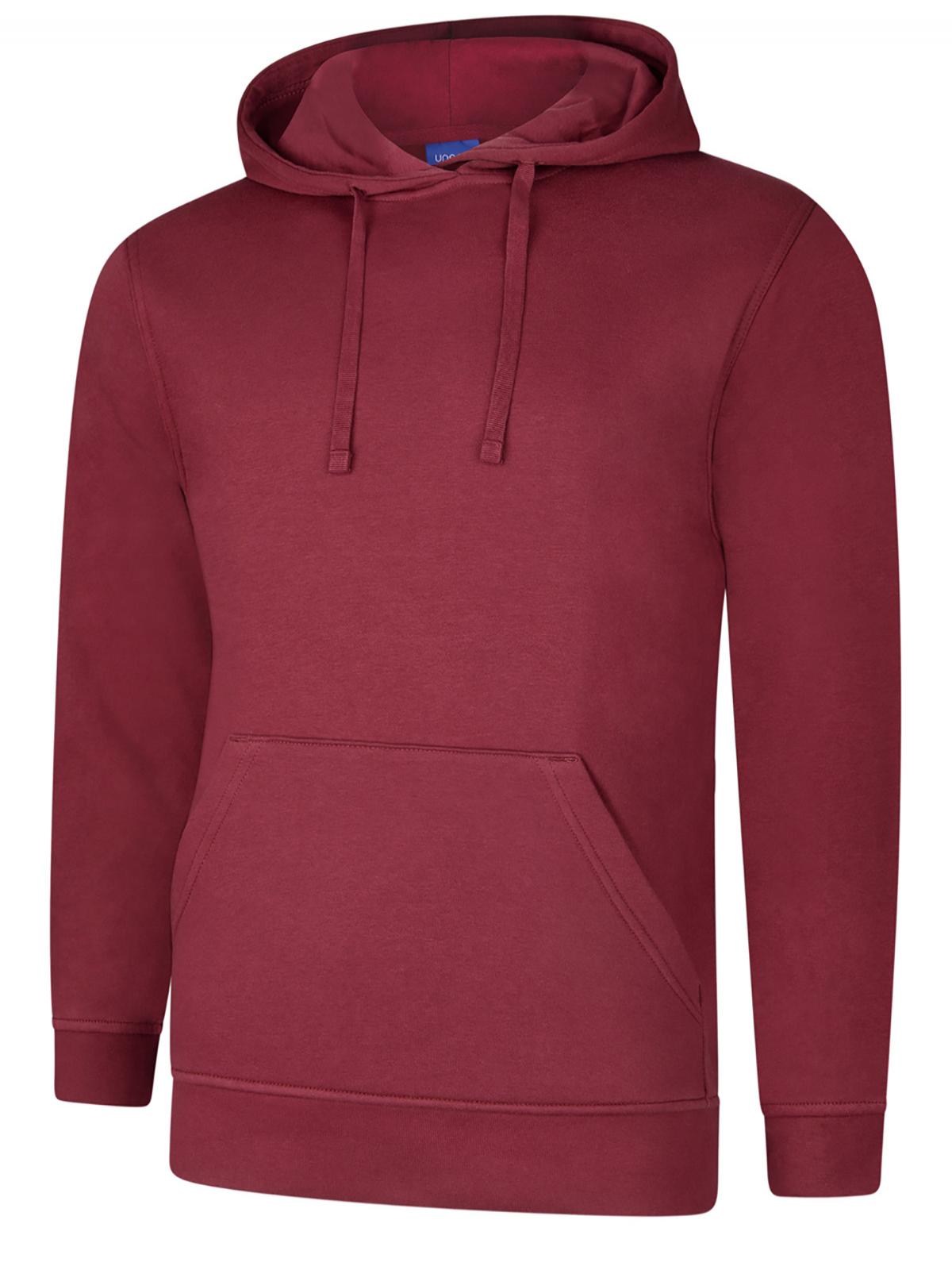 Deluxe Hooded Sweatshirt - Maroon