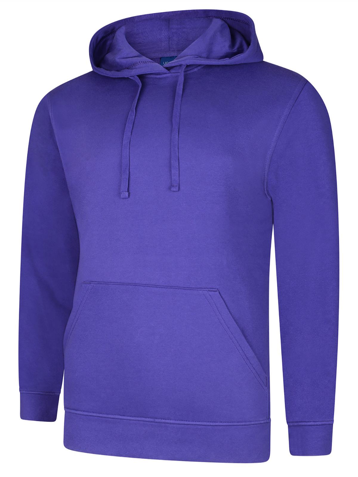 Deluxe Hooded Sweatshirt - Purple