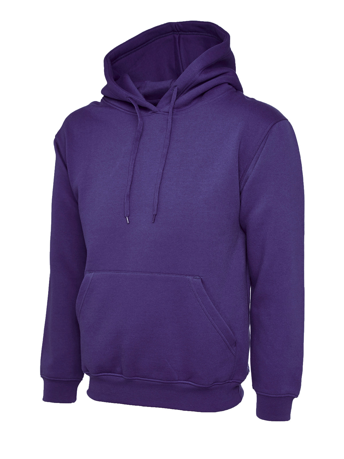 Ladies Deluxe Hooded Sweatshirt - Purple