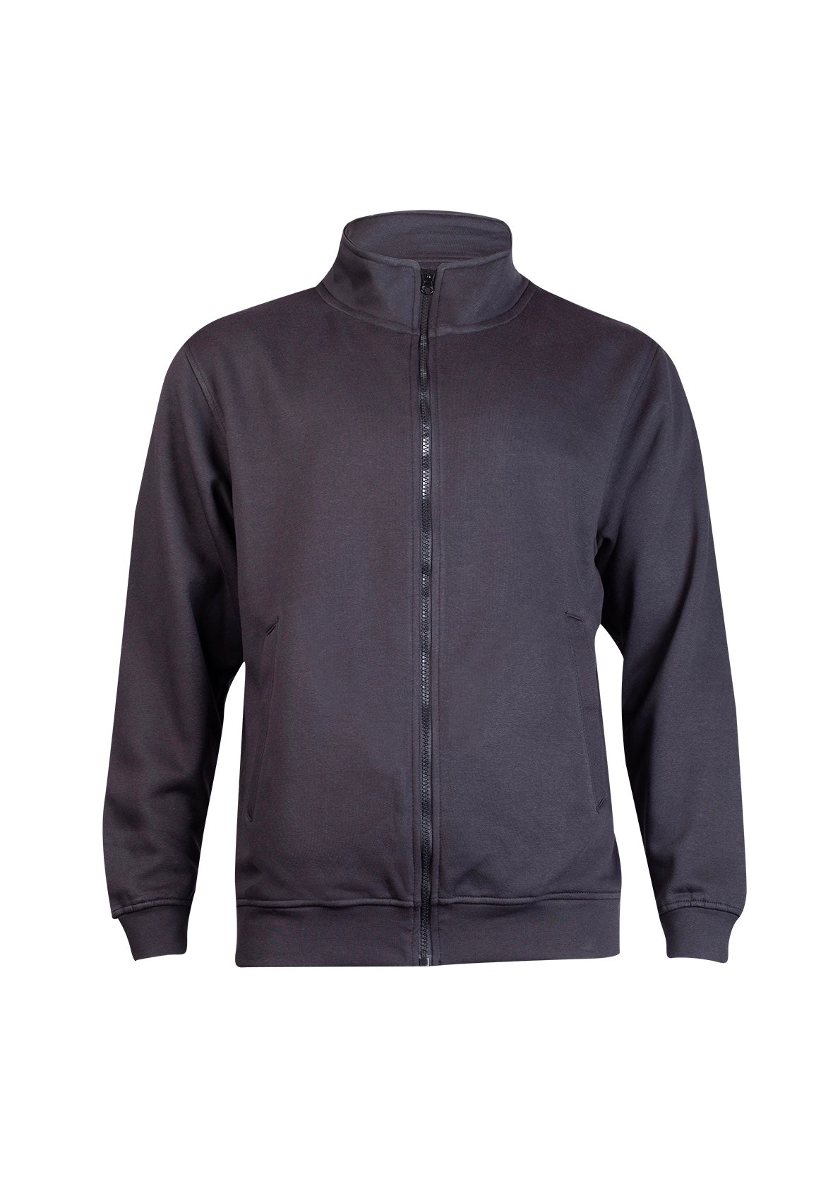 Deluxe Unisex Sweat Jacket - Black
