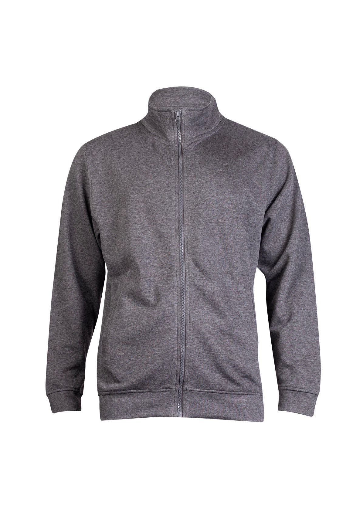 Deluxe Unisex Sweat Jacket - Charcoal