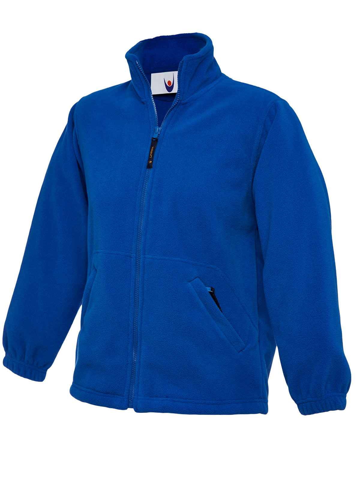 Childrens Full Zip Micro Fleece Jacket - Royal