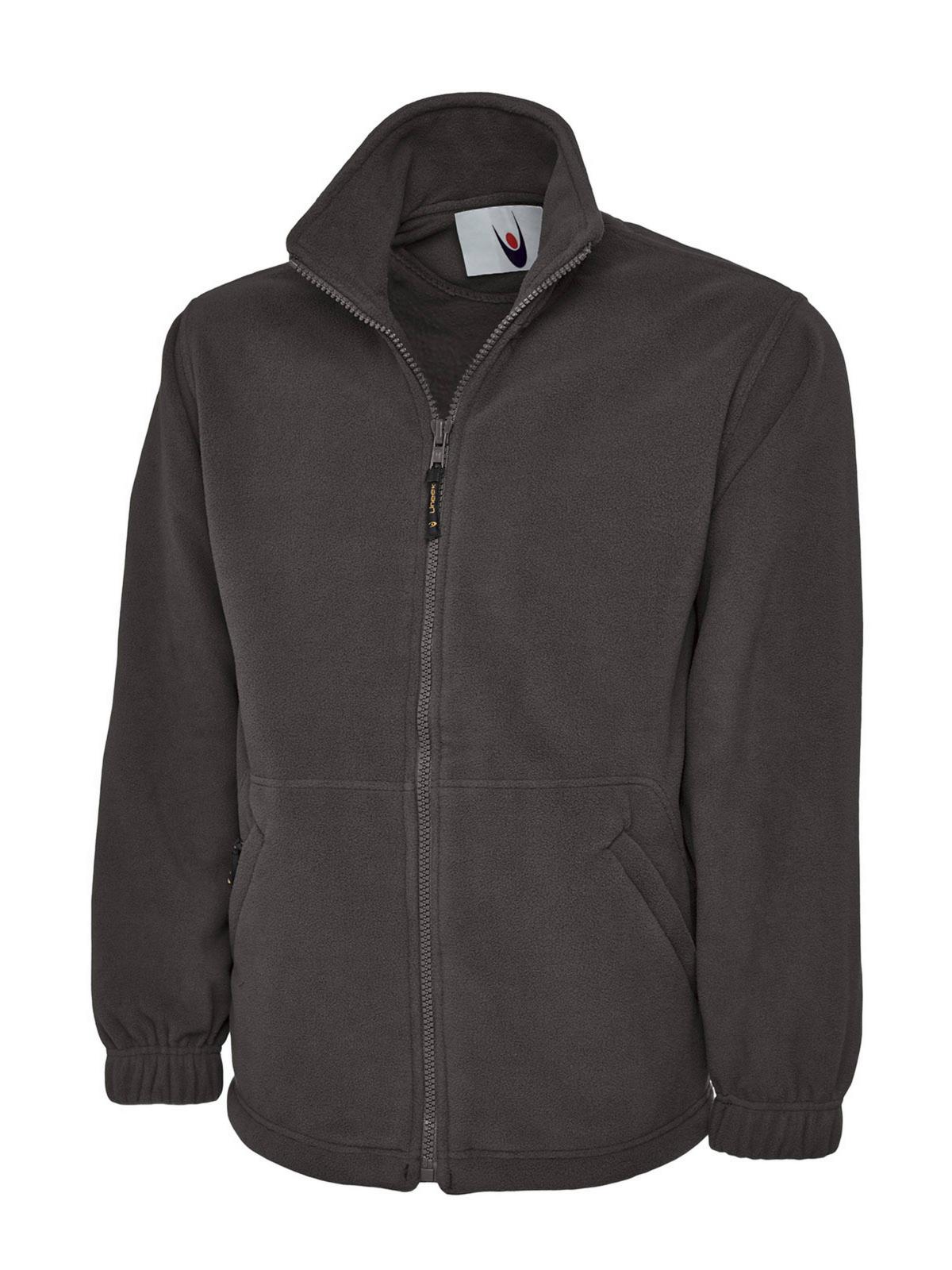 Classic Full Zip Micro Fleece Jacket - Charcoal