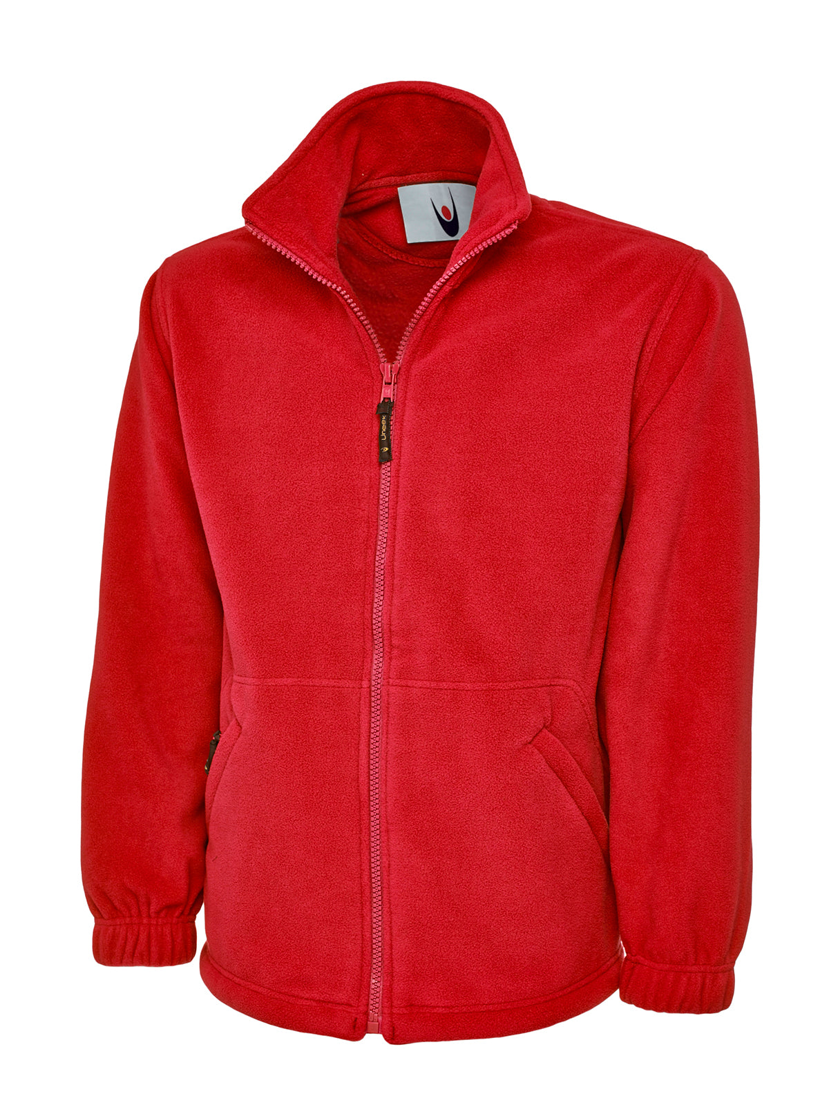 Classic Full Zip Micro Fleece Jacket - Red