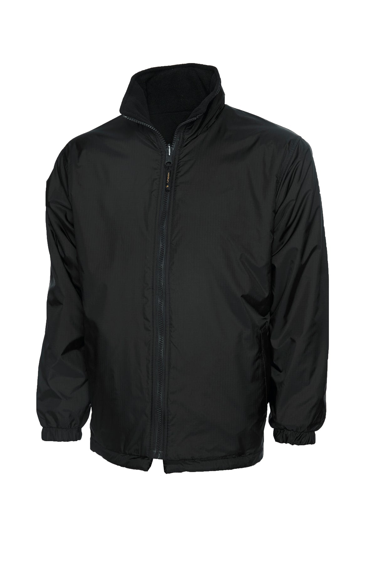 Childrens Reversible Fleece Jacket - Black