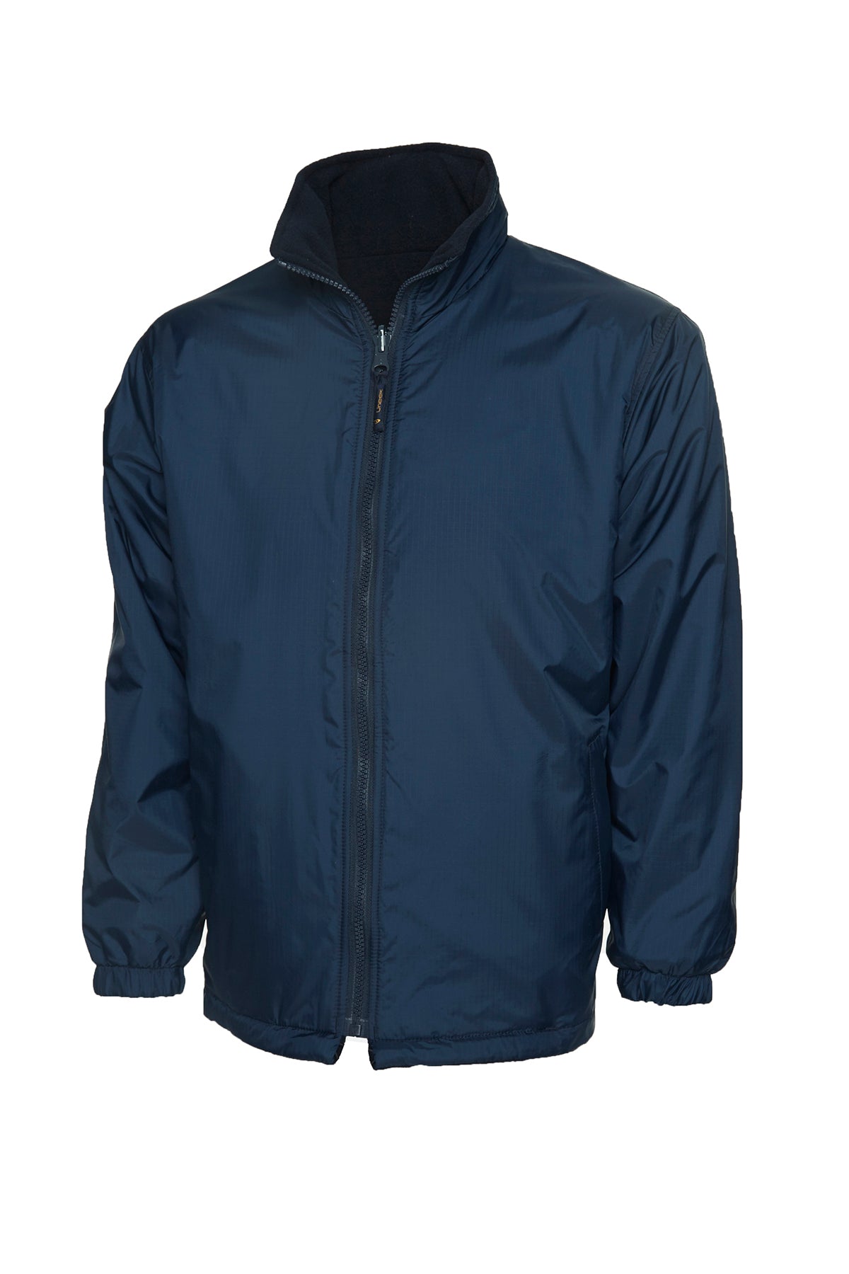 Childrens Reversible Fleece Jacket - Navy