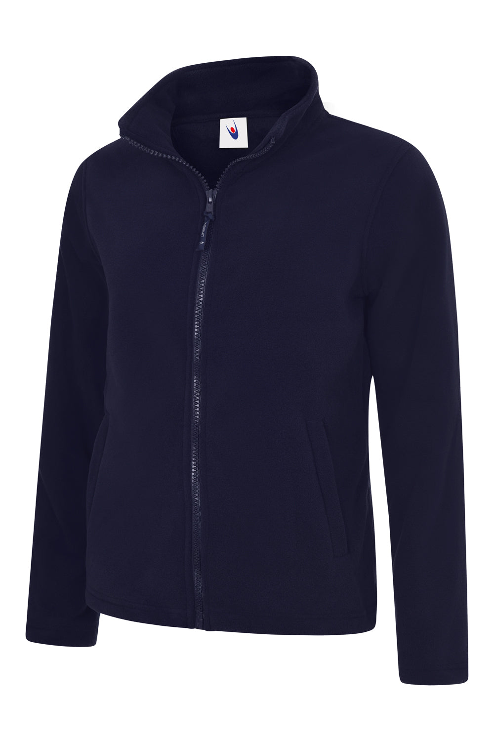 Ladies Classic Full Zip Fleece Jacket - Navy