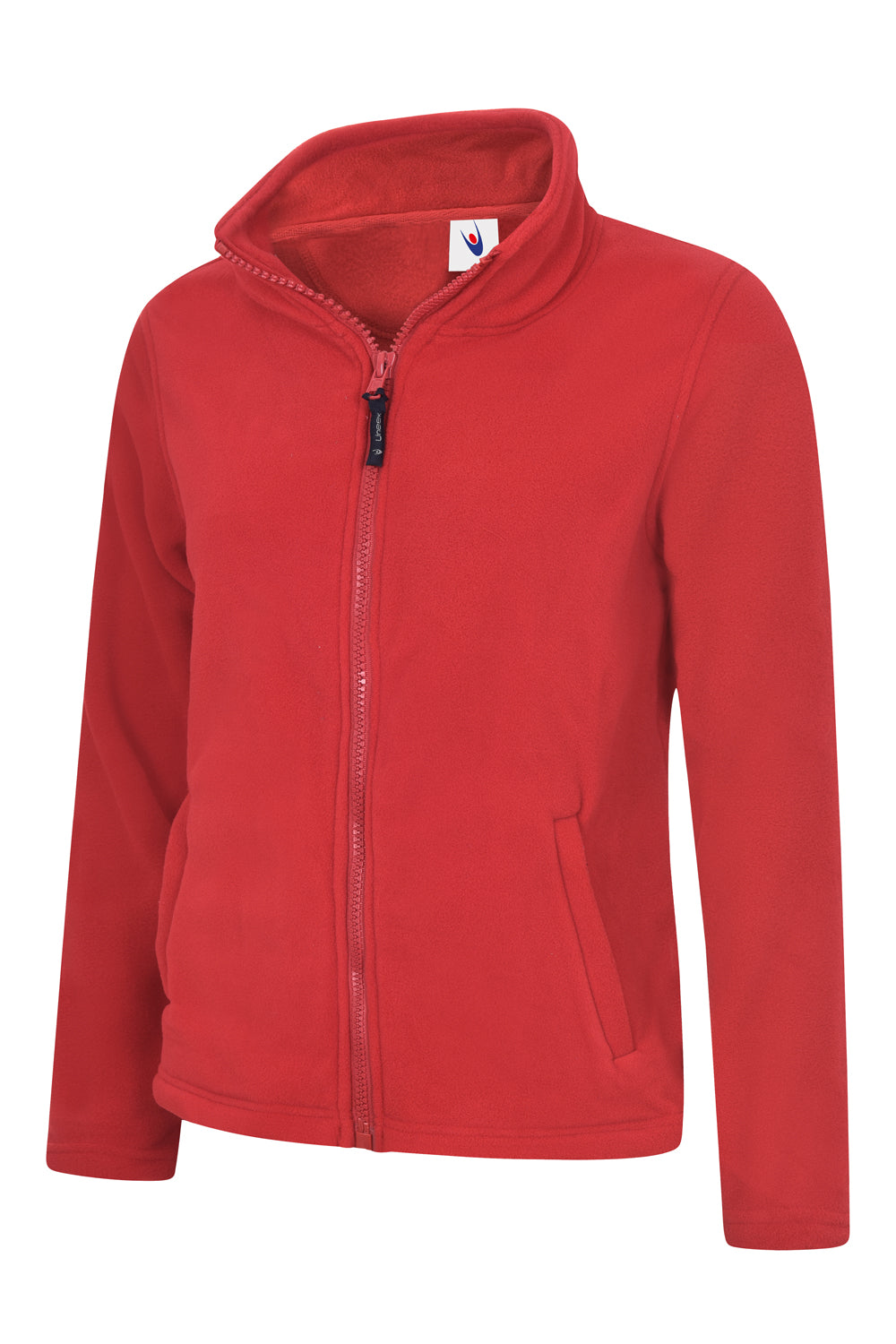 Ladies Classic Full Zip Fleece Jacket - Red