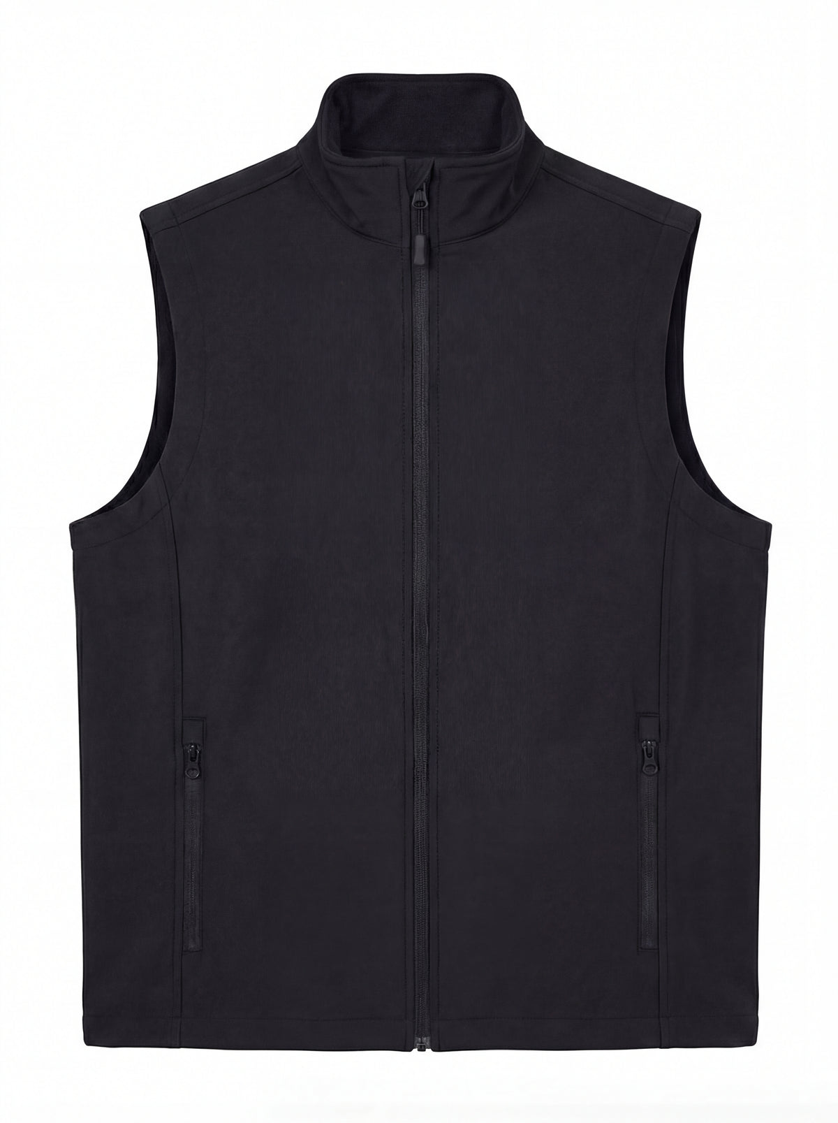 Printable Softshell Gilet - Black/Black