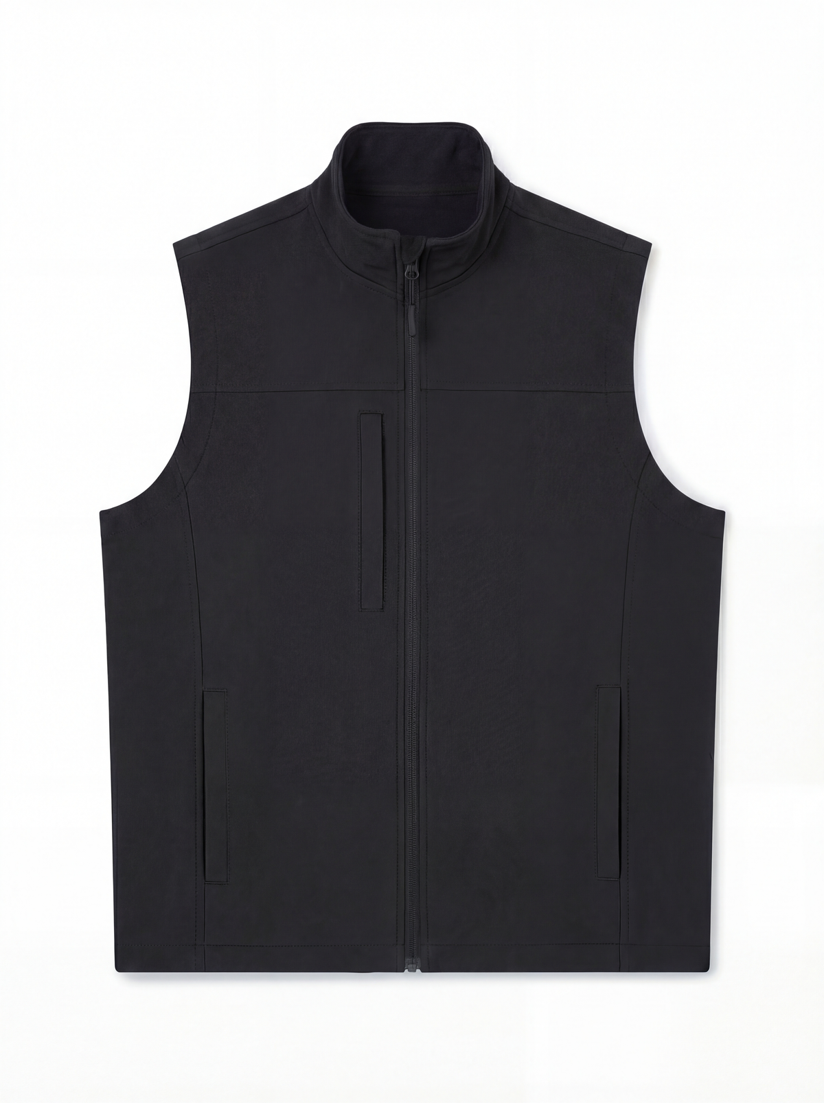Premium Printable Softshell Gilet - Black