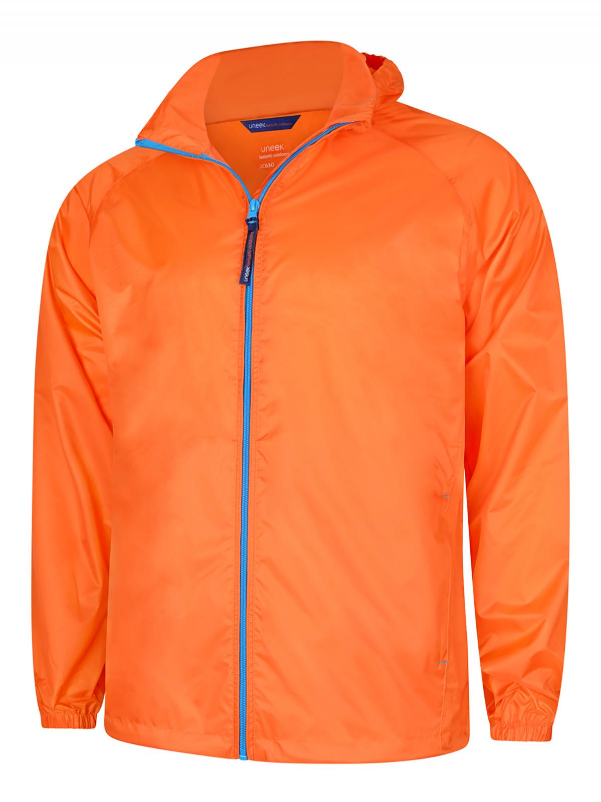 Active Jacket - Fiery Orange/Surf Blue