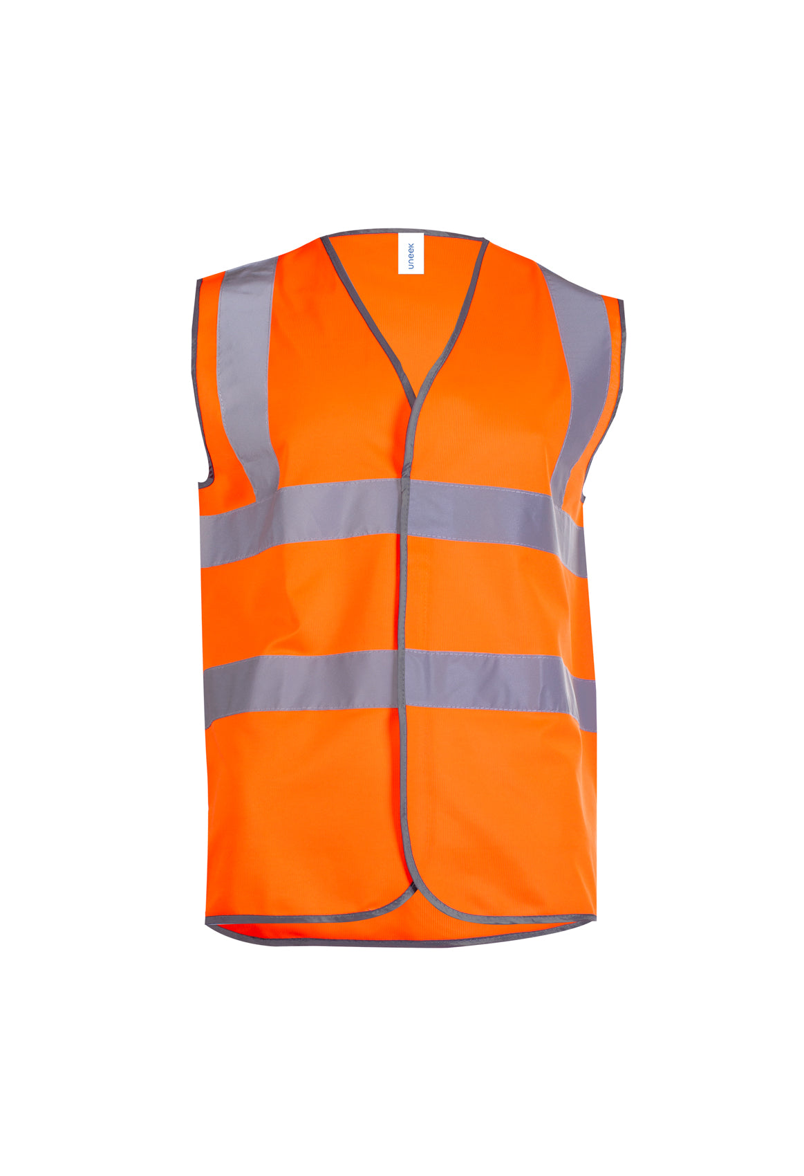 Sleeveless Safety Waist Coat - Orange