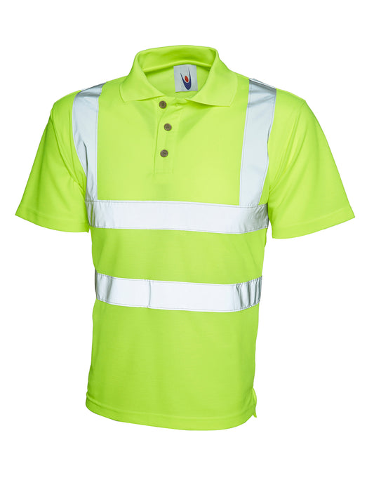 Hi-Viz Polo Shirt - Yellow