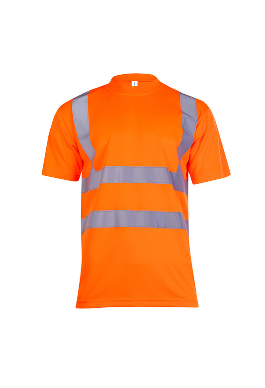 Hi Viz Short Sleeve T Shirt - Orange