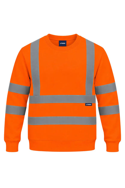 Uneek Hi Vis Crew Neck Sweatshirt (UC813)