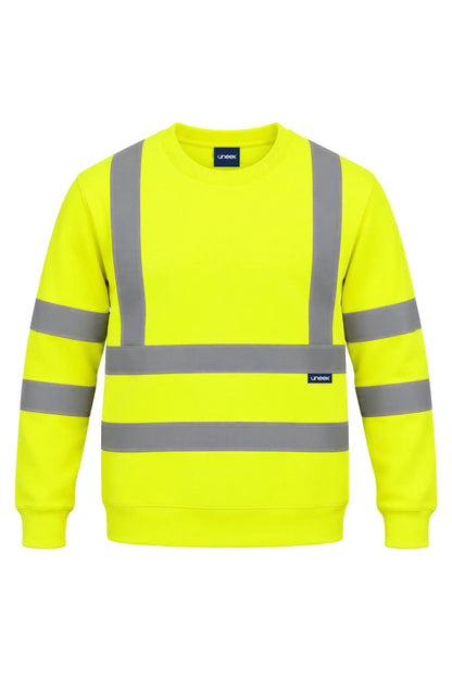 Uneek Hi Vis Crew Neck Sweatshirt (UC813)