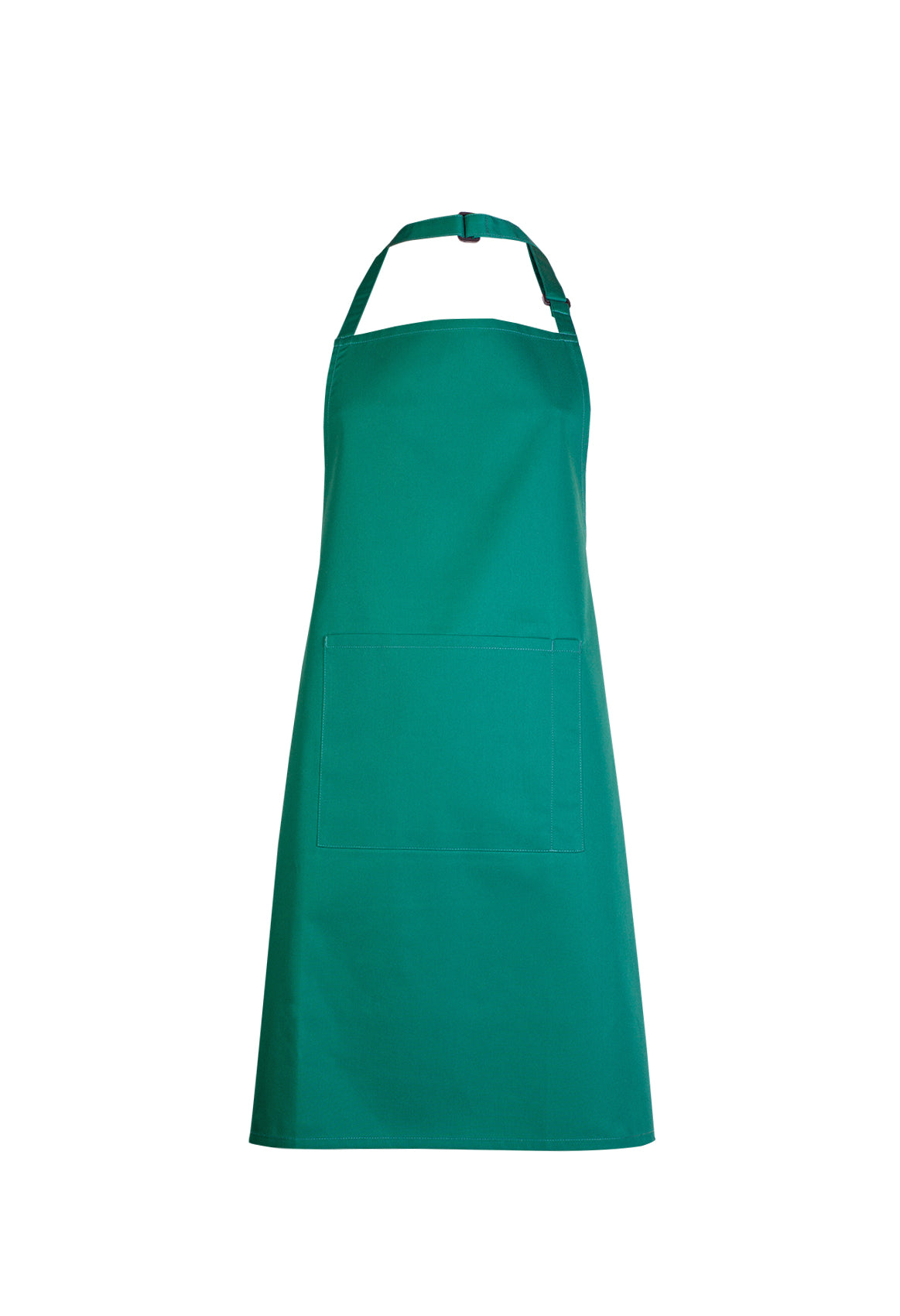 Bib Apron with Pocket - Bottle Green