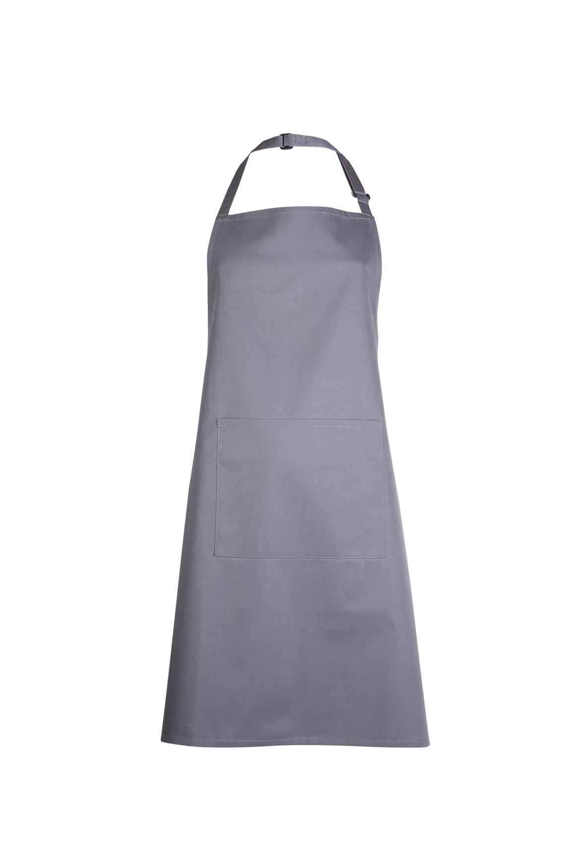 Bib Apron with Pocket - Dark Grey