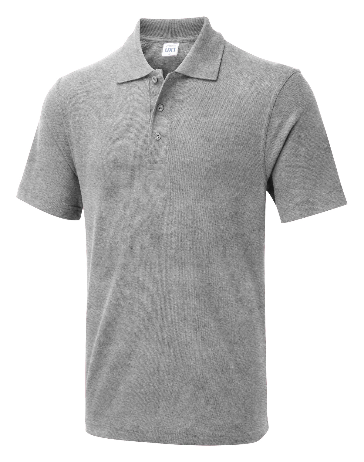 The UX Polo - Heather Grey