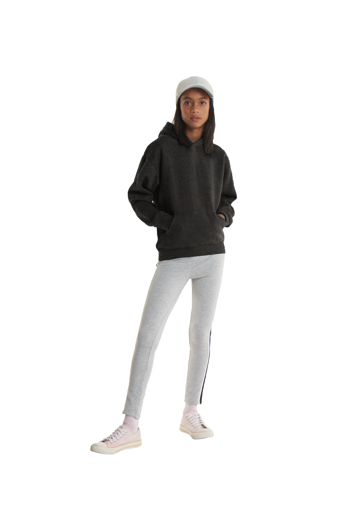 The UX Children’s Hooded Sweatshirt - Charcoal