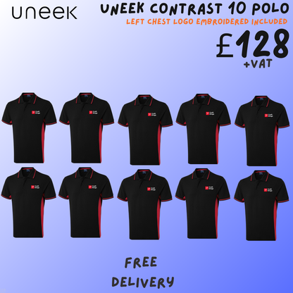 Uneek Contrast 10 Polo