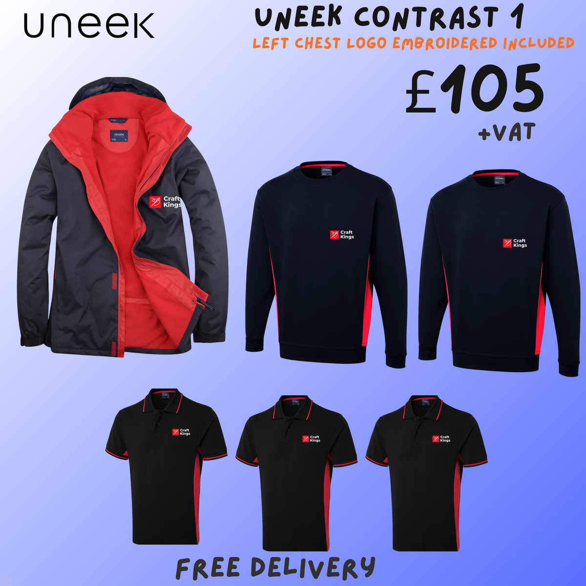 Uneek Contrast 1 Bundle for Versatile Style