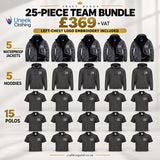 Uneek 25-Piece Embroidered Workwear Team Bundle